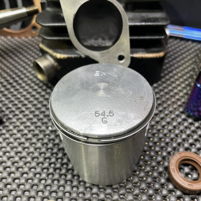 Big bore kit 125cc Dio50 Af18 BWSP water cooling cylinder 54.5mm forged crankshaft 53mm and billet head  - 12