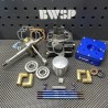 Big bore kit 125cc Dio50 Af18 BWSP water cooling cylinder 54.5mm forged crankshaft 53mm and billet head  - pictures 4 - rights t