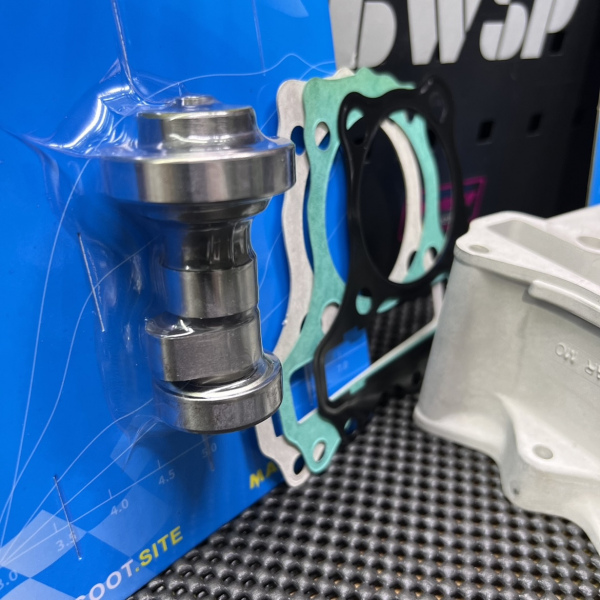 Big bore kit 2V 161cc Address V125 with ceramic cylinder 61mm valves EX24/IN28  - pictures 9 - rights to use Tunescoot