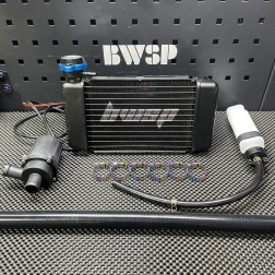 Water cooling kit for Honda Ruckus complete with radiator - pictures 1 - rights to use Tunescoot