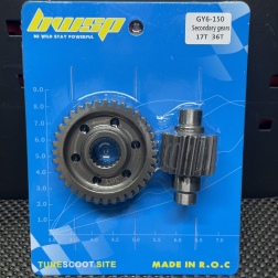 Secondary gears 17/36T Gy6-150 Ruckus 157qmb bwsp - pictures 1 - rights to use Tunescoot