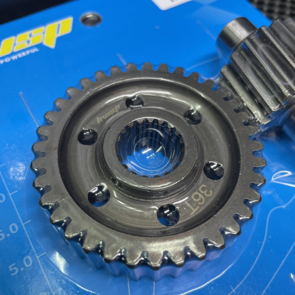 Secondary gears 17/36T Gy6-150 Ruckus 157qmb bwsp  - pictures 3 - rights to use Tunescoot