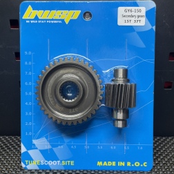 Gy6-150 secondary gears 15/37T Ruckus 157qmb bwsp - pictures 1 - rights to use Tunescoot