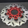 Brake disk 220mm for Ruckus Dio50 Gy6 brand twpo  - pictures 5 - rights to use Tunescoot