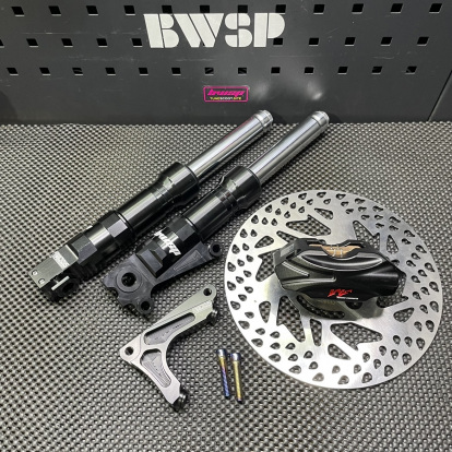 Ruckus low down 220mm front forks disk brake set  - pictures 3 - rights to use Tunescoot Ruckus low down 220mm front forks disk brake set  - pictures 3 - rights to use Tunescoot