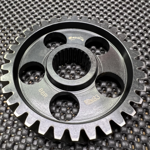 Secondary gears for Nmax155 Gstone modified transmission set  - pictures 6 - rights to use Tunescoot