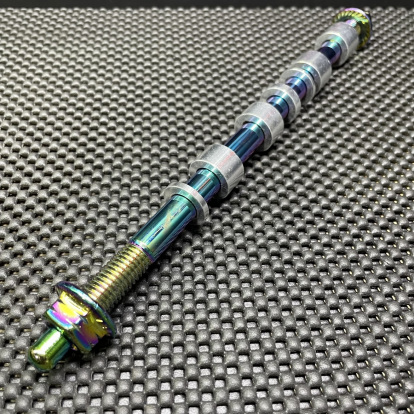 Front axle 12mm for Honda Ruckus  - pictures 2 - rights to use Tunescoot