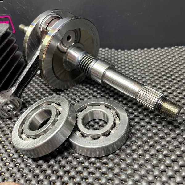 Big bore kit 80сс Dio50 af18 JISO cylinder 48mm and crankshaft 43mm  - pictures 11 - rights to use Tunescoot