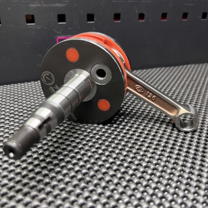 Crankshaft 45mm for Jog90 3WF and Jog50 3KJ long stroke +3mm  - 3 Crankshaft 45mm for Jog90 3WF and Jog50 3KJ long stroke +3mm  - 3
