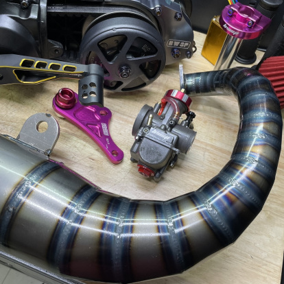 Engine kit 125cc for Dio50 Af18 "Black eagle"  - 6