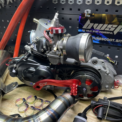 Engine 125cc Dio50 Af18 liquid cooling "Aqua" - 2 Engine 125cc Dio50 Af18 liquid cooling "Aqua" - 2