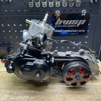 Engine 125cc Dio50 Af18 liquid cooling "Aqua" - 5 Engine 125cc Dio50 Af18 liquid cooling "Aqua" - 5