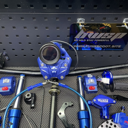 Handlebar set for Dio 2 Af27 Af28  - 3