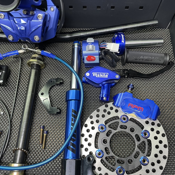 Handlebar set for Dio 2 Af27 Af28  - 4