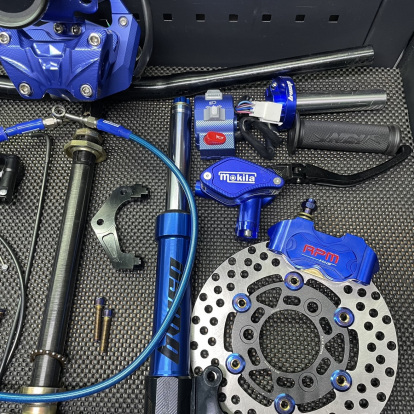 Handlebar set for Dio 2 Af27 Af28  - 4