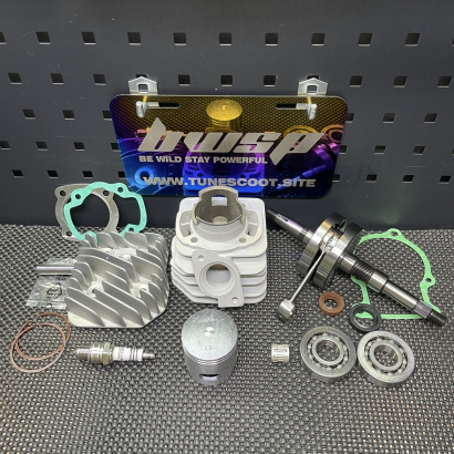 Big bore kit 90cc Dio50 with air cooling ceramic cylinder - pictures 1 - rights to use Tunescoot
