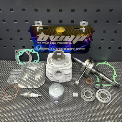 Big bore kit 90cc Dio50 with air cooling ceramic cylinder  - pictures 1 - rights to use Tunescoot