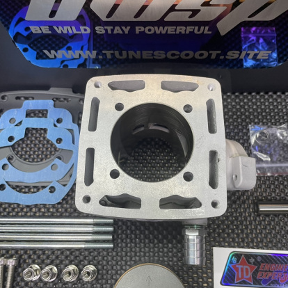 Dio50 ceramic 56mm cylinder kit water cooling Taida  - pictures 8 - rights to use Tunescoot