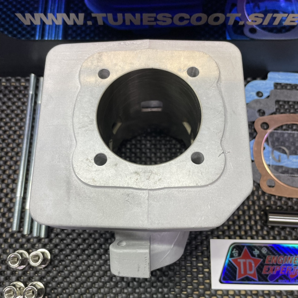 Dio50 ceramic cylinder kit 54mm Taida air cooling - pictures 3 - rights to use Tunescoot