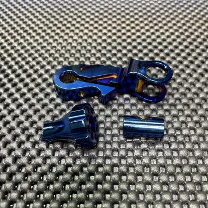 Rear brake arm rocker Dio50 neon rainbow  - 2