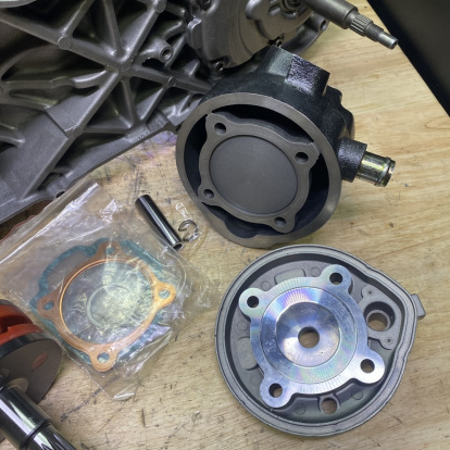 Big bore set 140cc for Jog50 Jog90 water cooling cylinder 61mm crankshaft 48mm  - 2 Big bore set 140cc for Jog50 Jog90 water cooling cylinder 61mm crankshaft 48mm  - 2