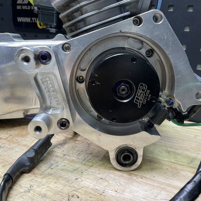 Engine 125cc for Dio50 AF18 Cnc "Silver bullet" series water cooled - 11 Engine 125cc for Dio50 AF18 Cnc "Silver bullet" series water cooled - 11