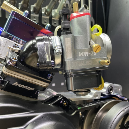 Engine 125cc for Dio50 AF18 Cnc "Silver bullet" series water cooled - 5 Engine 125cc for Dio50 AF18 Cnc "Silver bullet" series water cooled - 5