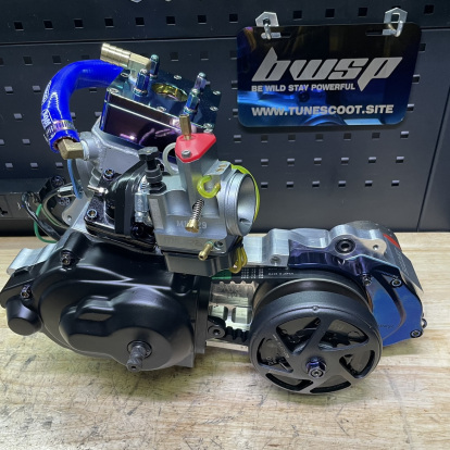 Dio50 billet engine kit 125cc water cooling Bwsp "Titanium bullet" series  - 5