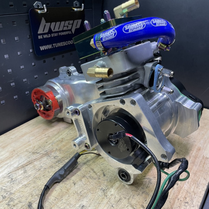 Dio50 billet engine kit 125cc water cooling Bwsp "Titanium bullet" series  - 11