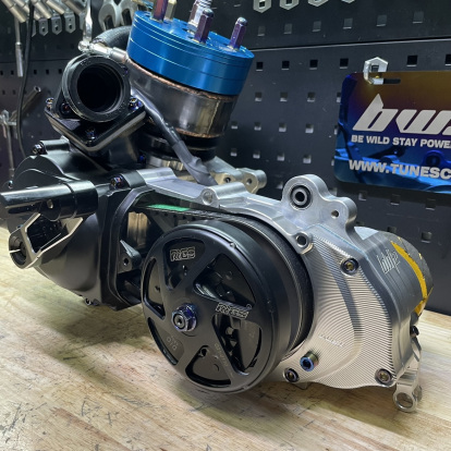 Dio50 180cc billet engine kit Bwsp "Blitz" water cooling cylinder 62mm crankshaft 58mm  - 9 Dio50 180cc billet engine kit Bwsp "Blitz" water cooling cylinder 62mm crankshaft 58mm  - 9