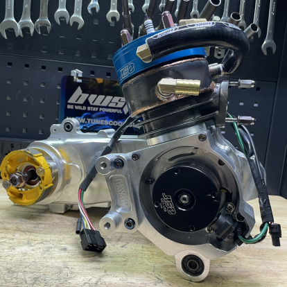 Dio50 180cc billet engine kit Bwsp "Blitz" water cooling cylinder 62mm crankshaft 58mm  - 13 Dio50 180cc billet engine kit Bwsp "Blitz" water cooling cylinder 62mm crankshaft 58mm  - 13