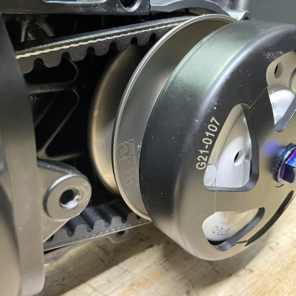 Engine Dio50 Af18 "Black sand" Rrgs version water cooling with electric starter  - 6