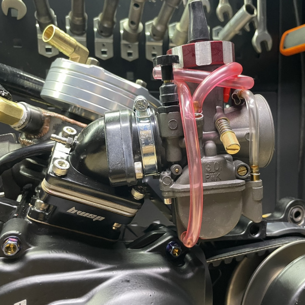 Engine Dio50 Af18 "Black sand" Rrgs version water cooling with electric starter  - 7