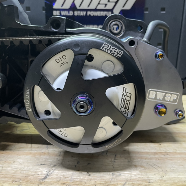 Engine Dio50 Af18 "Black sand" Rrgs version water cooling with electric starter  - 9