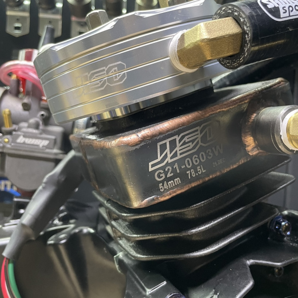 Engine Dio50 Af18 "Black sand" Rrgs version water cooling with electric starter  - 12