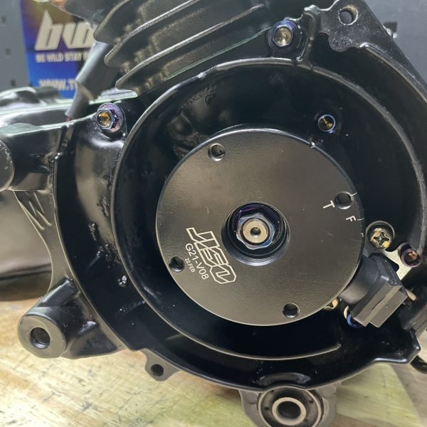 Engine Dio50 Af18 "Black sand" Rrgs version water cooling with electric starter  - 13