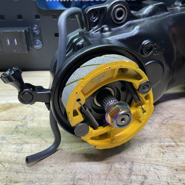 Engine Dio50 Af18 "Black sand" Rrgs version water cooling with electric starter  - 15