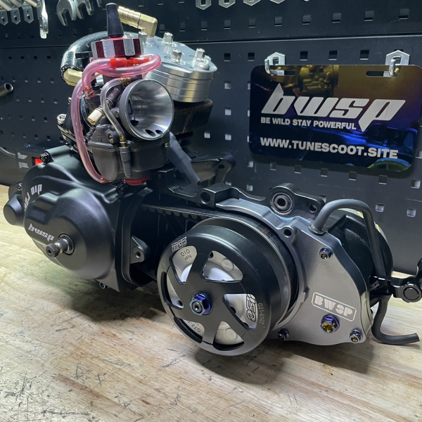 Engine Dio50 Af18 "Black sand" Rrgs version water cooling with electric starter  - 3