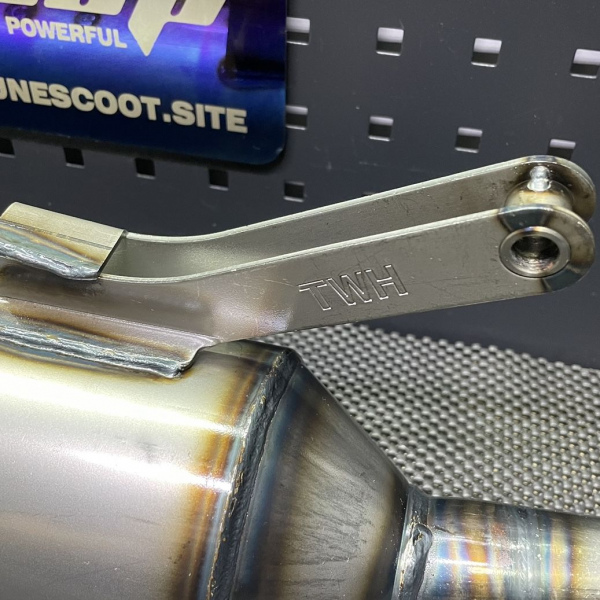 Exhaust pipe for Zx50 AF34 AF35  - pictures 6 - rights to use Tunescoot