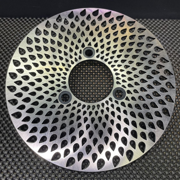 Dio50 brake disk 220mm drop style  - pictures 4 - rights to use Tunescoot