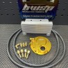 Oil cooling system for Bws125 Cygnus125 Zuma125 with radiator  - pictures 1 - rights to use Tunescoot