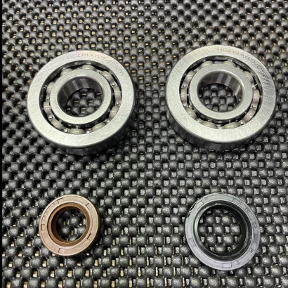 Bearings and oil seals for Dio50 Af18 crankcase  - 1