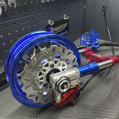 Front wheel set up for Jog90 with handlebar 7/8  - 4