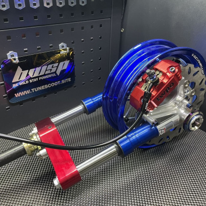 Front wheel set up for Jog90 with handlebar 7/8  - 3