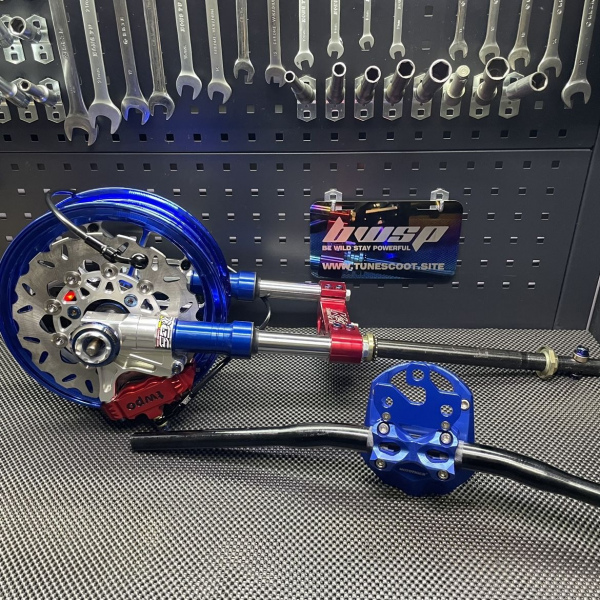 Front wheel set up for Jog90 with handlebar 7/8  - 2