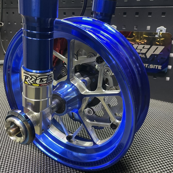 Front wheel set up for Jog90 with handlebar 7/8  - 10