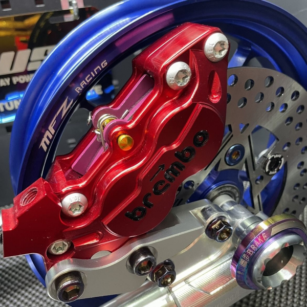 Dio50 wheels swap set Mfz rims with front disk brake  - 8