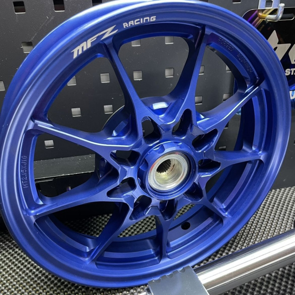 Dio50 wheels swap set Mfz rims with front disk brake  - 12