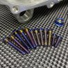 Billet engine case Dio50 Af18 Af27 with electric starter cnc machined for upgrade to 125cc "Bullet"  - pictures 17 - rights to u