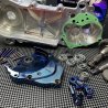 Billet engine case Dio50 Af18 Af27 with electric starter cnc machined for upgrade to 125cc "Bullet"  - pictures 13 - rights to u
